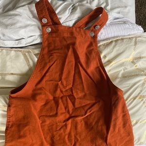 BOG Urban Outfitters velvet Overall skirt